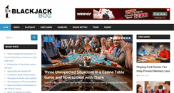 Desktop Screenshot of blackjackbog.com